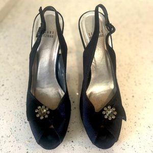 Very Beautiful Fancy Dress Heels with Brooch Detail